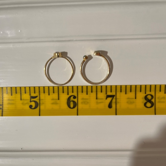 Stacking rings - pair - Picture 2 of 2